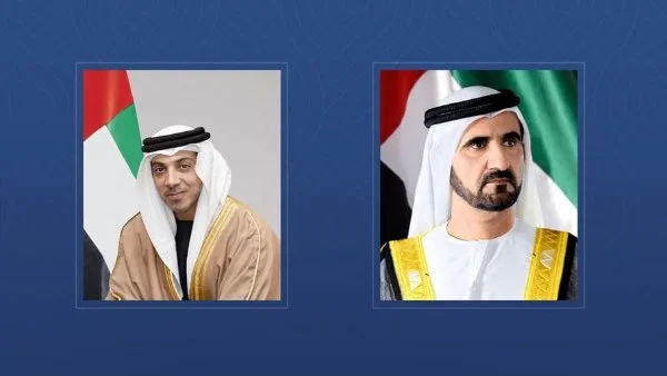 تعزية محمد بن راشد ومنصور بن زايد لرئيس الوزراء المصري