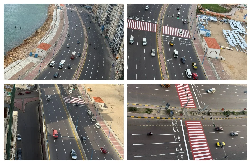 الإسكندرية تنهي أعمال تخطيط الكورنيش استعدادًا للصيف