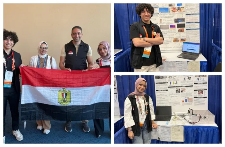 جوائز عالمية لطلاب مكتبة الإسكندرية في ISEF 2026