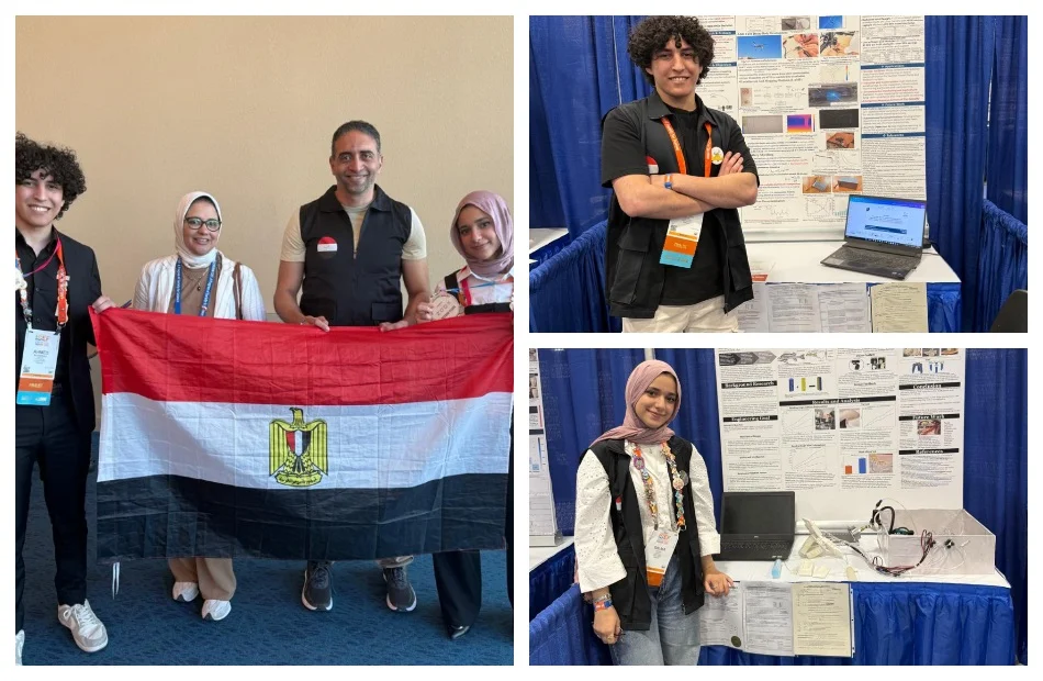 جوائز عالمية لطلاب مكتبة الإسكندرية في ISEF 2026