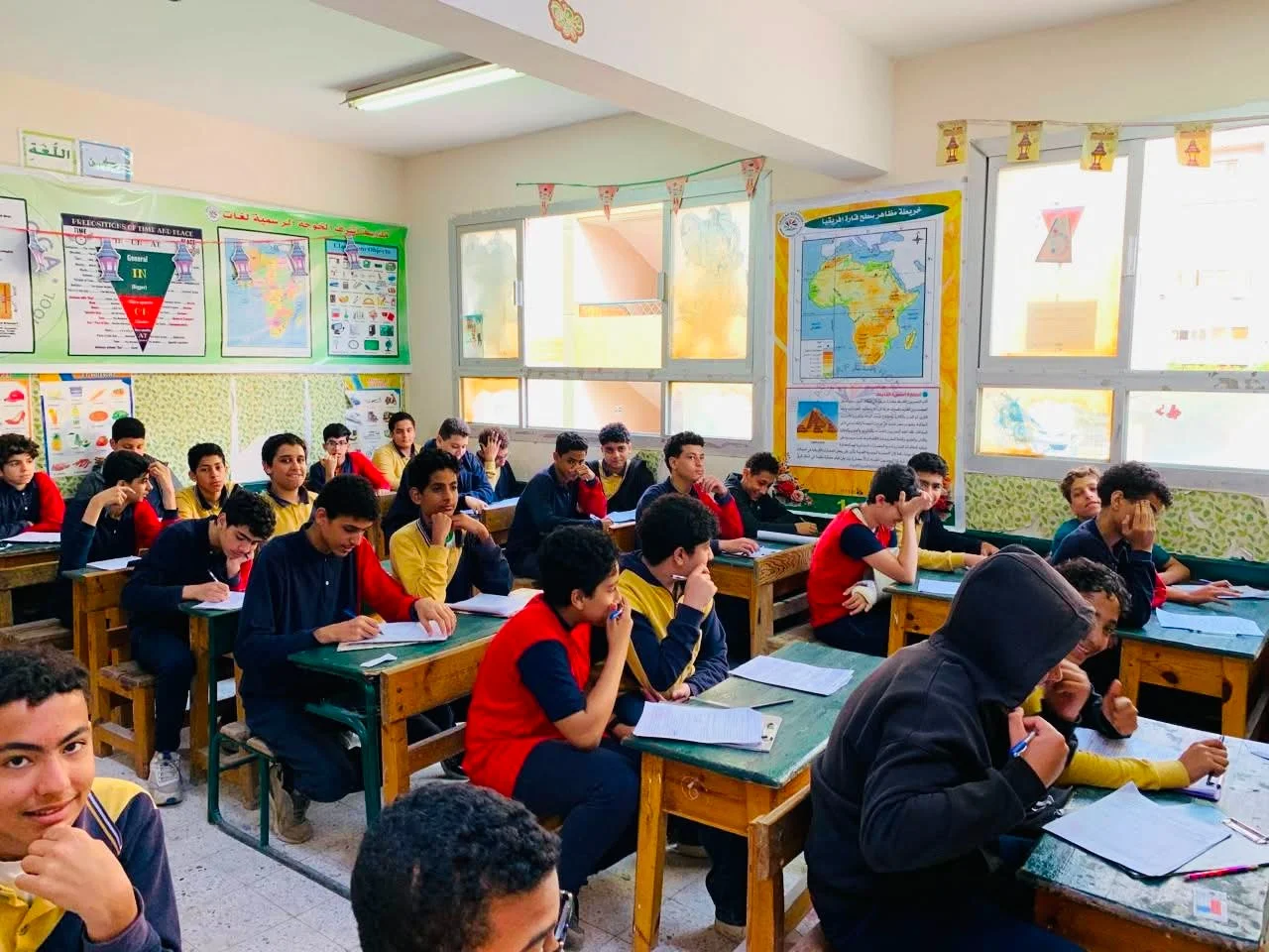 أجواء هادئة لـ 1.1 مليون طالب في امتحانات النقل بالشرقية