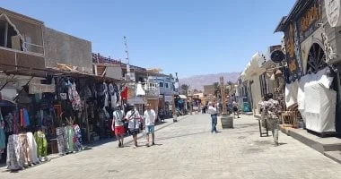 طقس حار ورياح خفيفة في جنوب سيناء