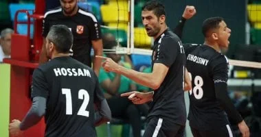 الأهلي يواجه بتروجت في نصف نهائي بطولة إفريقيا للطائرة