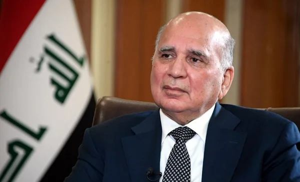 وزير الخارجية العراقي يؤكد دعم بغداد للحلول السلمية