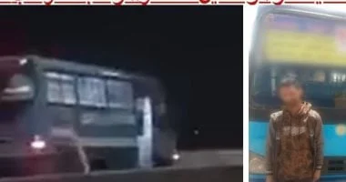ضبط أتوبيس الموت بالشروق وسائق مخالف للقوانين
