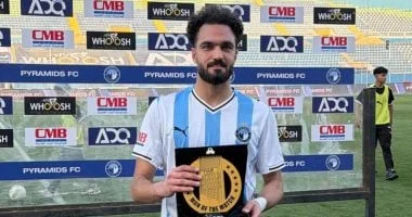 مصطفى زيكو أفضل لاعب في مباراة بيراميدز وإنبي