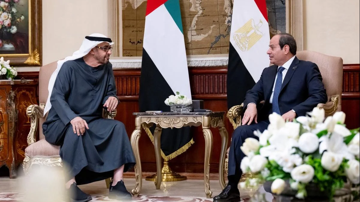 السيسي يستقبل الشيخ محمد بن زايد في زيارة رسمية