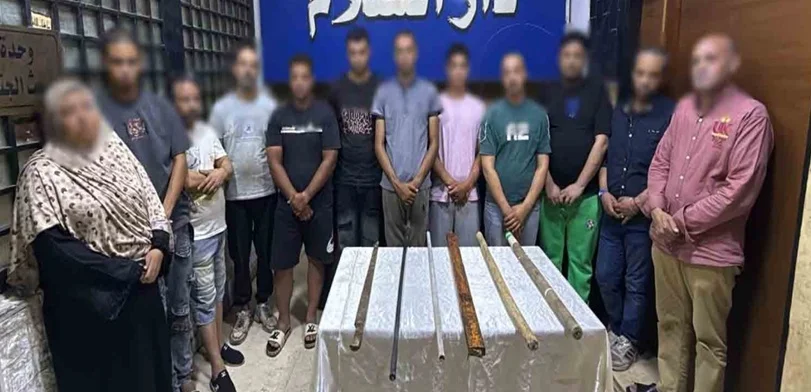 ضبط 12 شخصًا في مشاجرة بدار السلام