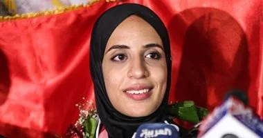 فريال أشرف تتوج ببرونزية الدوري العالمي للكاراتيه