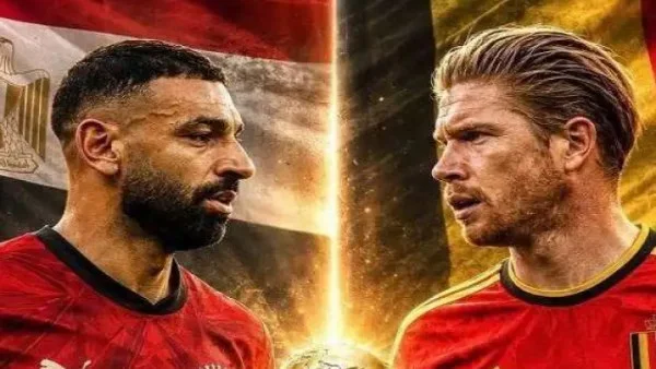 15 قناة مجانية لمباراة مصر وبلجيكا