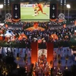 أجواء كرنفالية في العاصمة الإدارية خلال كأس العالم