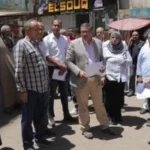 جولة ميدانية لمحافظ قنا في نجع حمادي