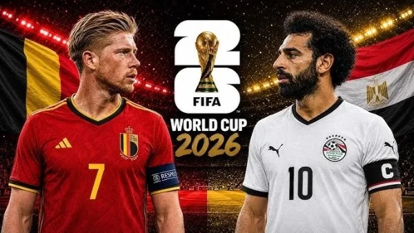 القنوات الناقلة لمباراة مصر وبلجيكا في كأس العالم 2026