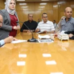 محافظ المنيا يستمع لمطالب المواطنين في لقاء جماهيري