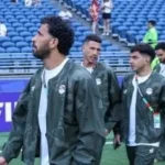 منتخب مصر يتفقد ملعب لومن فيلد قبل مواجهة بلجيكا