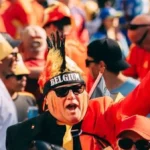جماهير بلجيكا تحتفل في شوارع سياتل قبل مواجهة مصر