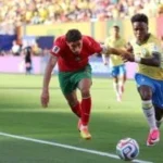 رونالدو يشيد بأشرف حكيمي بعد مباراة ودية