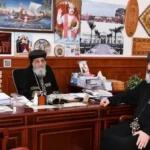 البابا تواضروس يستقبل الأنبا توماس لدراسة ملفات دير البهنسا