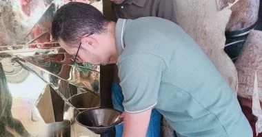 ضبط مادة "ثاني أكسيد التيتانيوم" المحظورة في سوهاج