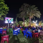 إقبال جماهيري على مشاهدة مباراة مصر وبلجيكا في سوهاج