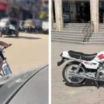 القبض على تعدى قائد دراجة نارية على سائق سيارة بالغربية