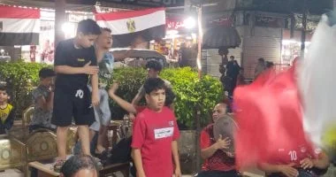 أجواء حماسية في بنها قبل مواجهة مصر وبلجيكا