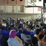 جماهير الإسكندرية تتوافد لمشاهدة مباراة مصر وبلجيكا