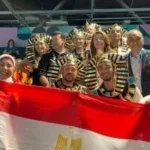 توافد الجماهير المصرية على ملعب مباراة مصر وبلجيكا