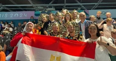 توافد الجماهير المصرية على ملعب مباراة مصر وبلجيكا