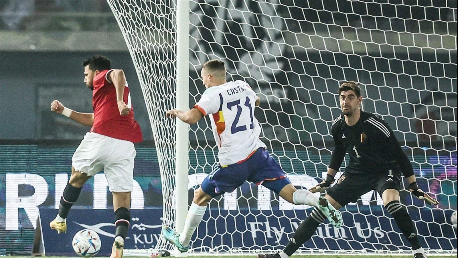 مباشر الآن مباراة مصر وبلجيكا في كأس العالم 2026