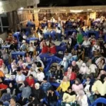 إقبال جماهيري في كفر الشيخ لمتابعة مباراة مصر وبلجيكا