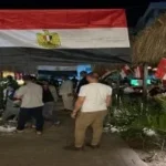 فرحة المصريين في الدقهلية بعد هدف إمام عاشور