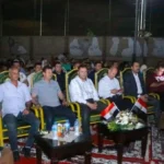 محافظ دمياط يشارك المواطنين متابعة مباراة مصر وبلجيكا