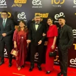 ياسر جلال يشجع منتخب مصر خلال عرضه الخاص لمسلسله