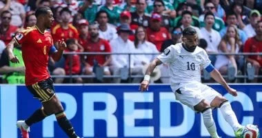 تعادل مصر وبلجيكا 1-1 في كأس العالم 2026