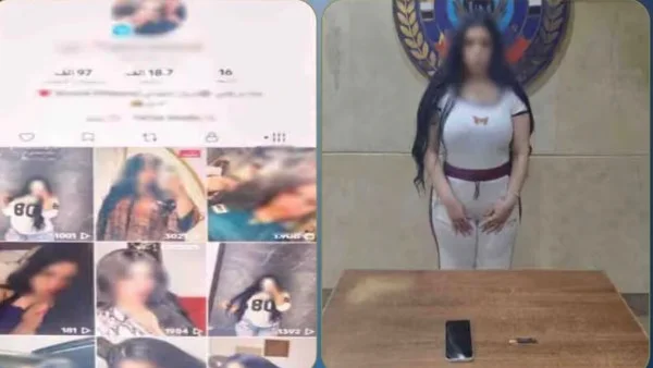القبض على صانعة محتوى بتهمة نشر فيديوهات خادشة