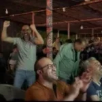 فرحة في سيناء بتعادل منتخب مصر مع بلجيكا