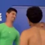 كورتوا يطلب تبديل القميص مع مرموش في كأس العالم