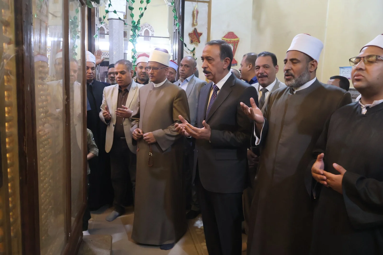محافظ سوهاج يحتفل بالعام الهجري الجديد بمسجد العارف بالله