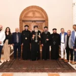 استقبل البابا تواضروس كهنة كنيسة “العذراء” في بدر