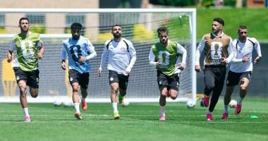 منتخب مصر في سبوكين استعدادًا لمواجهة نيوزيلندا