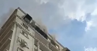 حريق يلتهم شقة في العجوزة دون إصابات