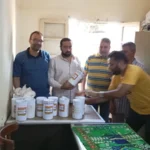 ضبط 55 كيلو من ثاني أكسيد التيتانيوم المحظور بالغربية