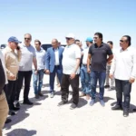 محافظ مطروح يتفقد أعمال تعميق الممر الملاحي