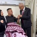زيارة محافظ شمال سيناء للجرحى الفلسطينيين بالعريش