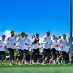منتخب مصر يستعد لمواجهة نيوزيلندا في كأس العالم