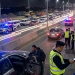 حملات مكثفة لضبط المخالفات المرورية على الدائري