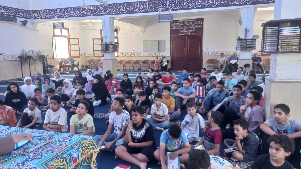لقاء تفاعلي للأطفال في مسجد جنة الفردوس بمدينة الشروق