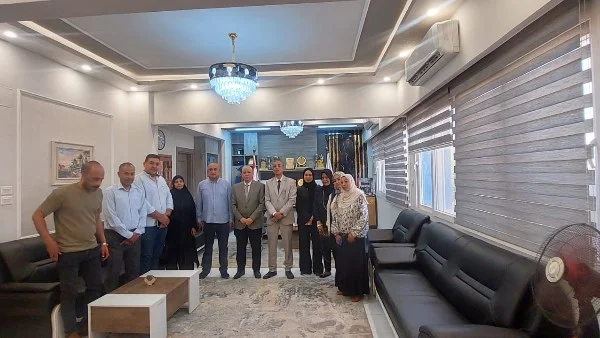 مجمع إعلام قنا يزور شركة مياه الشرب للتوعية بخدمات المياه