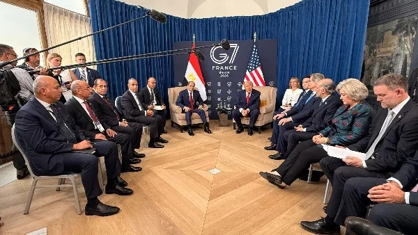 السيسي يشيد بجهود ترامب لاستعادة السلام في الشرق الأوسط